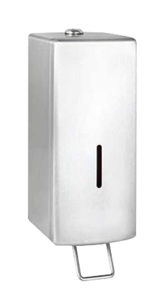 Диспенсер для мыла локтевой 1000 мл. нерж. сталь MAXCLEAN 03014.S матовый