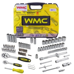 Набор инструментов 94пр, 1/4'', 1/2''(6гр.) WMC TOOLS WMC-4941-5