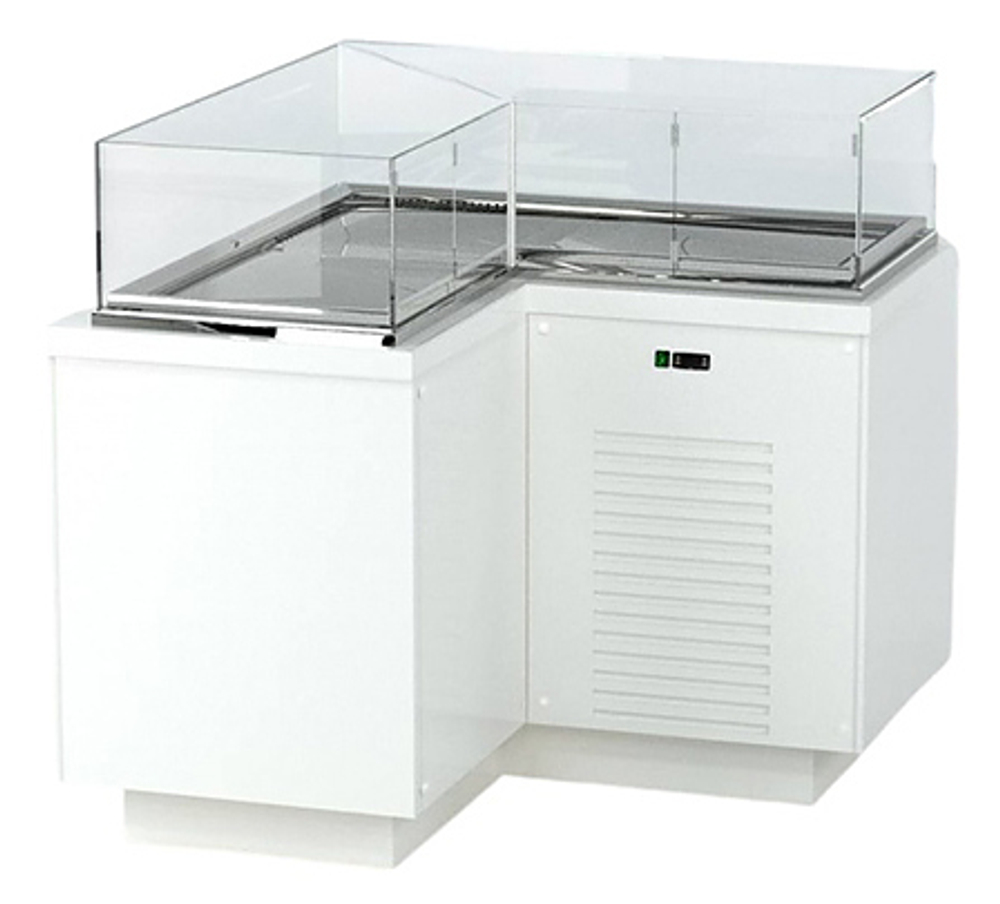 Витрина кондитерская угловая Finist GLASSIER LUX GСL-14/6/3