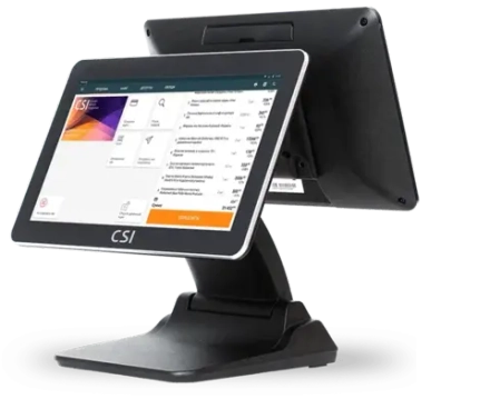 Моноблок сенсорный CSI T-POS II POS-терминал с гостевым экраном