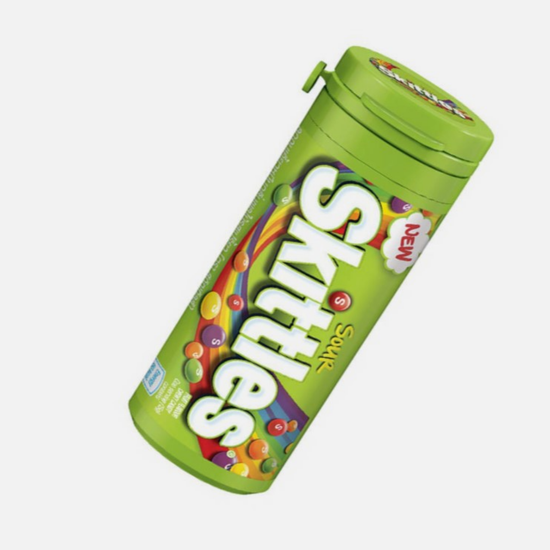 Драже жевательные Skittles Milk Sour, Скитлс кислый микс, 30гр