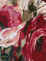 Набор чехлов на табурет из гобелена Акварельные розы (33х33 см) - 2шт