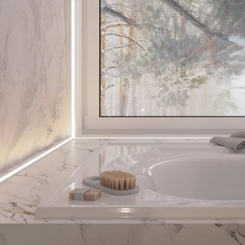 Светодиодная лента герметичная RTW-PR-A128-10mm 24V Warm3000 (9.6 W/m, IP66, 2835, 5m) (Arlight, высок.эфф.150 лм/Вт) 038739