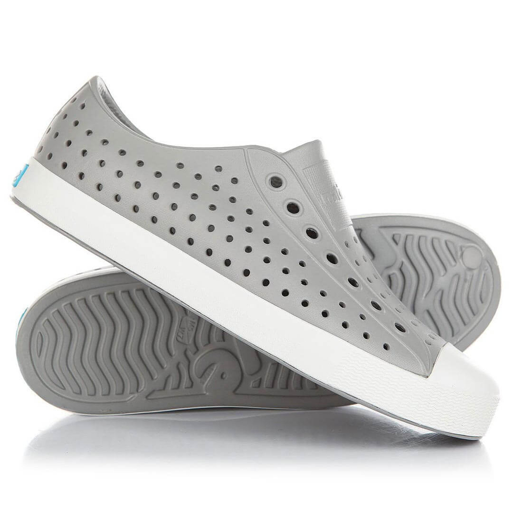 Кеды Native Jefferson Pigeon Grey / Shell White