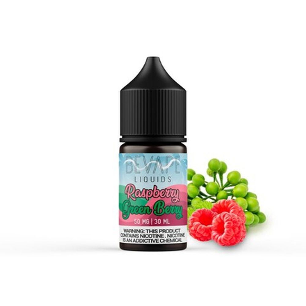 Bevape Liquids - Raspberry Green Berry (50mg, 30ml)