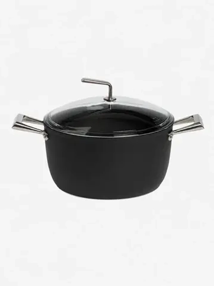 Кастрюля с крышкой TVS Materia Induction