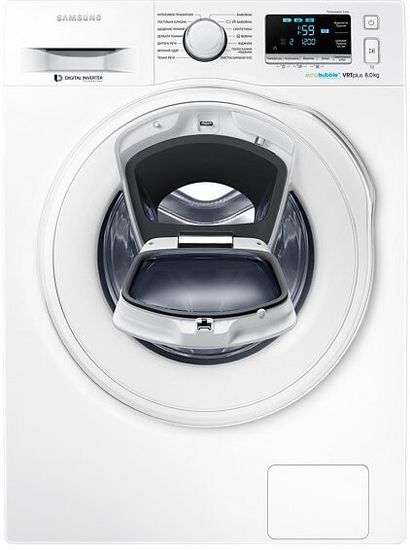 Стиральная машина Samsung WW80K6210TW