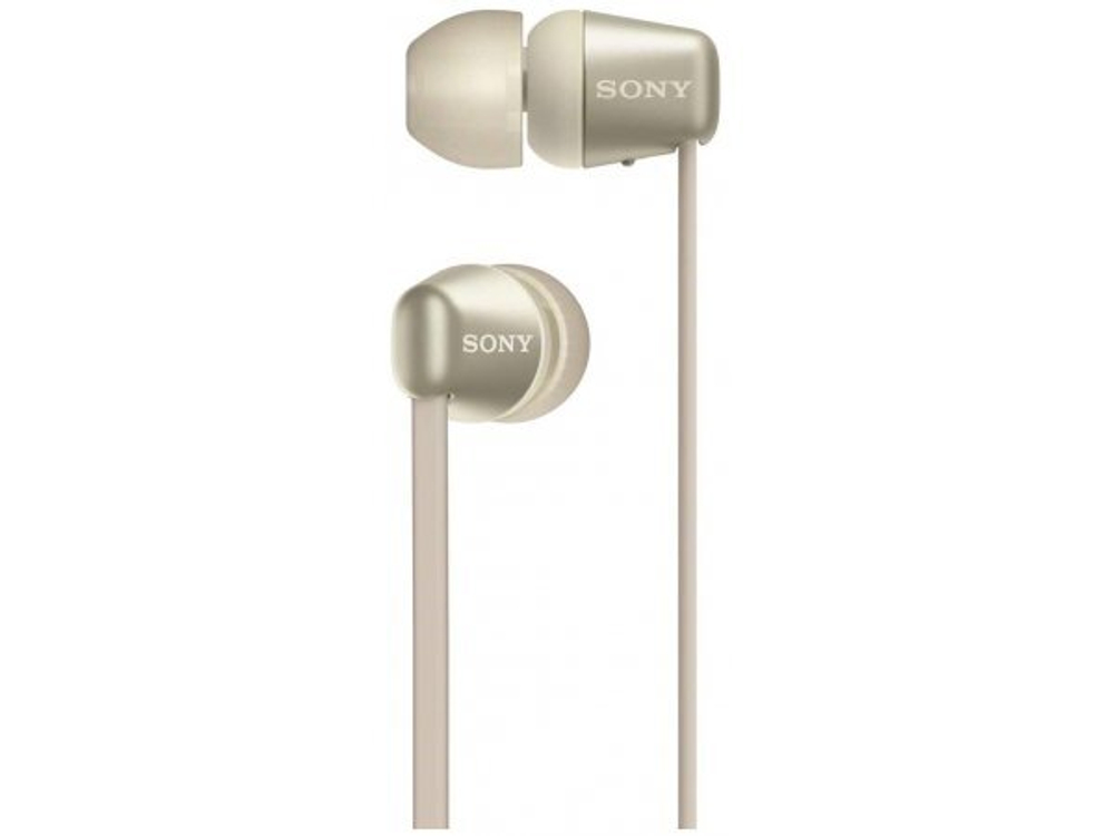 Беспроводные наушники Sony WI-C310 gold