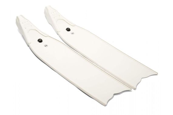 Ласты стеклопластиковые C4 Carbon Umberto Pelizzari FBG белый