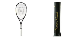 Harrow Vibe 115 Custom Karim Abdel Gawad, Squash Racket, Black/Grey