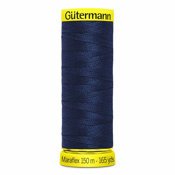 Нитки для трикотажа Gutermann Maraflex 120 (150 метров), 5 кат. | 310 т.чернильный
