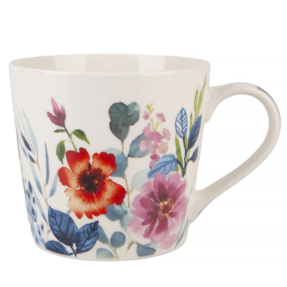 Кружка "Floristry" v=380 мл (min12) (транспортная упаковка)