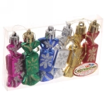 Ёлочные игрушки «Конфетки сладкие» 7,5 см (набор 6 шт), микс