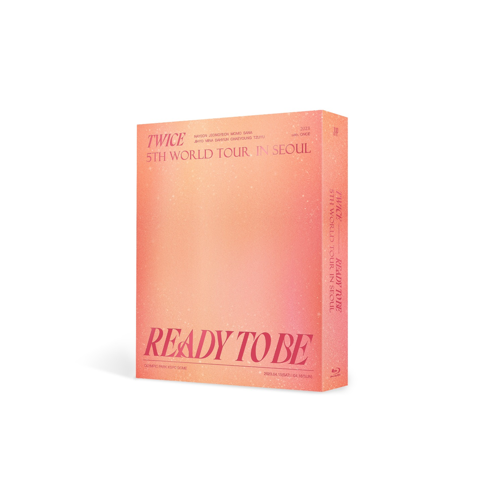 TWICE - 5TH WORLD TOUR [READY TO BE] IN SEOUL Blu-ray