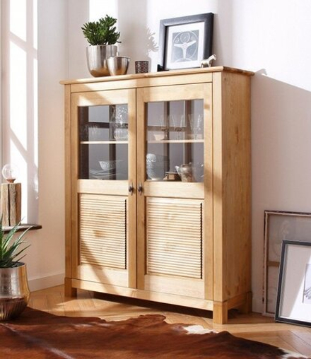 арт. 3012 Шкаф для посуды Рауна-20  Ш1210xГ370xВ1400