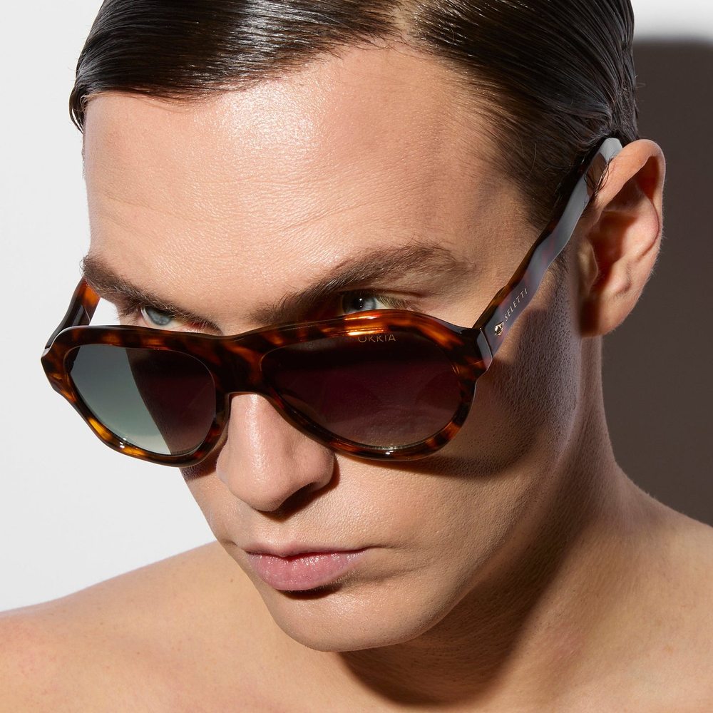 Солнцезащитные очки FLORIDA - Green Gradient OKS04-CHG