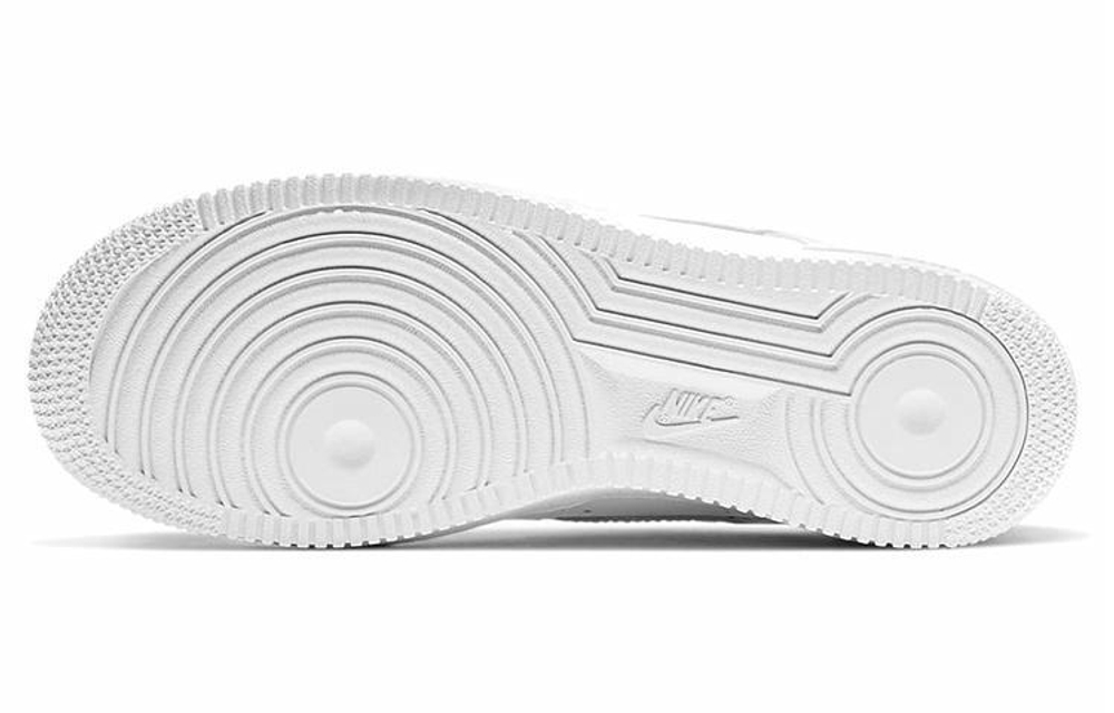 Кроссовки Nike Air Force 1 '07 "Triple White" Wmns (Женская размерная сетка)