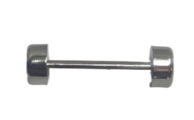 Ручкодержатель гантелька 35мм (d-10мм), никель