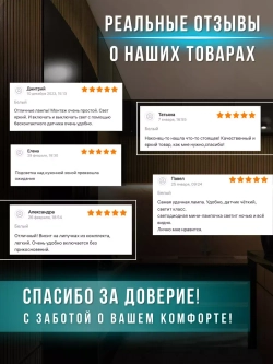 Светодиодный светильник подсветка для кухни