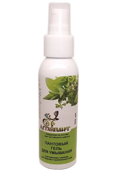 Пантовый гель для умывания с алтайскими травами