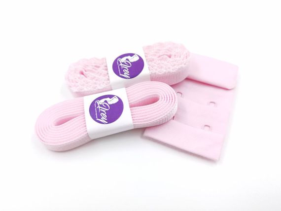 Розовый Бретель глянец 10 мм, Турция