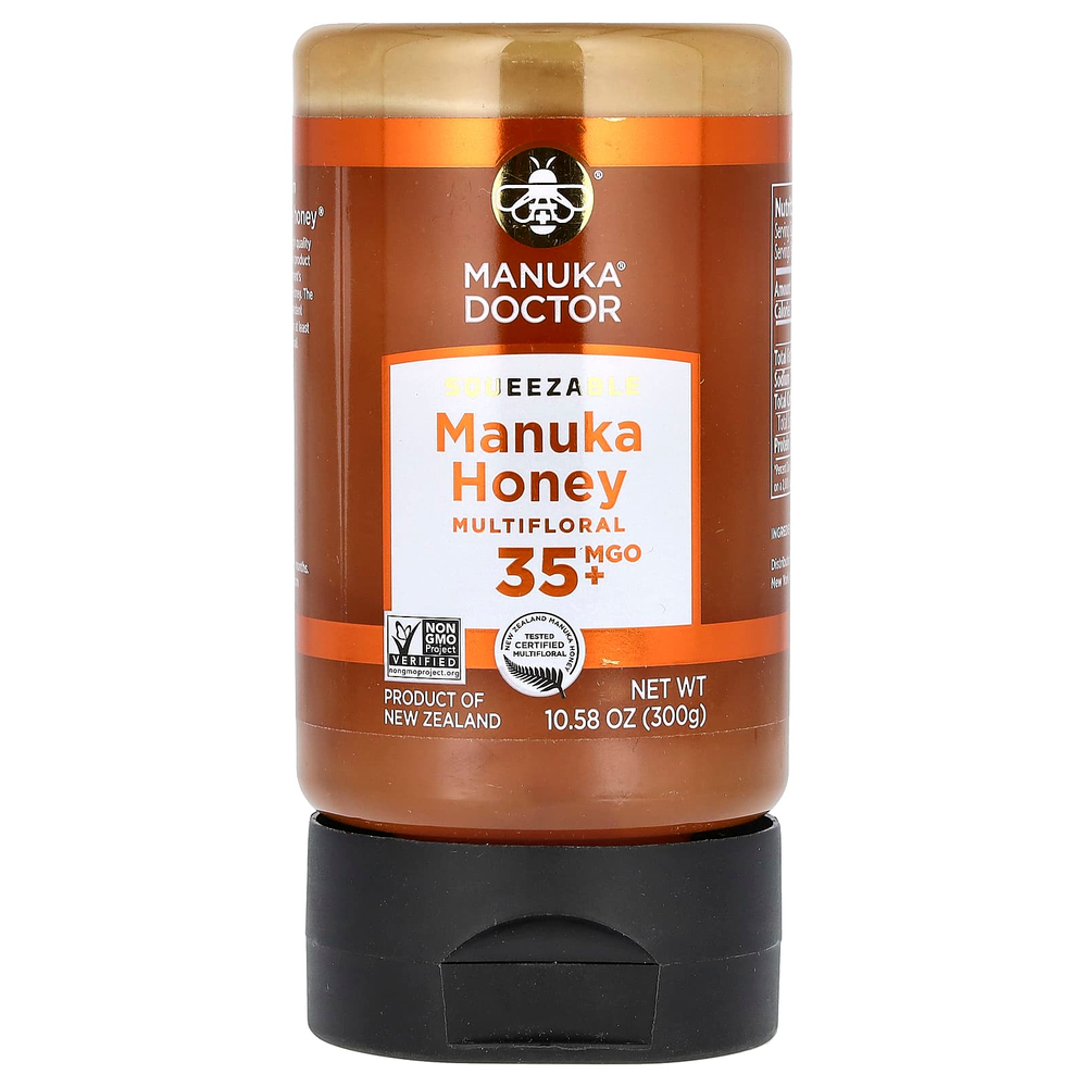 Manuka Doctor, Прессованный многоцветковый мед манука, MGO 35+, 300 г (10,58 унции)