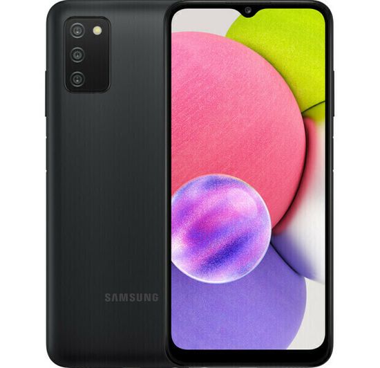Смартфон Samsung Galaxy A03s 4/64 ГБ RU, черный