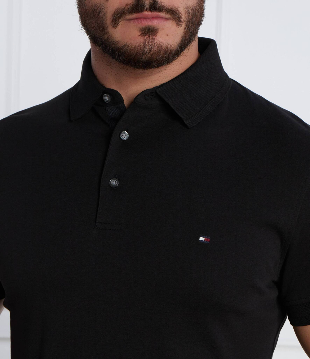 Поло ESS INTERLOCK Tommy Hilfiger - черный(MW0MW33228)