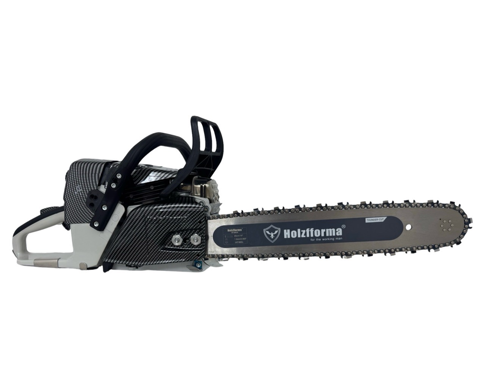 Бензопила G366PRO шина 45 см Holzfforma (59 см³., 4.6 л.с.(3.4 кВт), 18″(45 см), 3/8″, 1.6 мм., 66 звеньев)