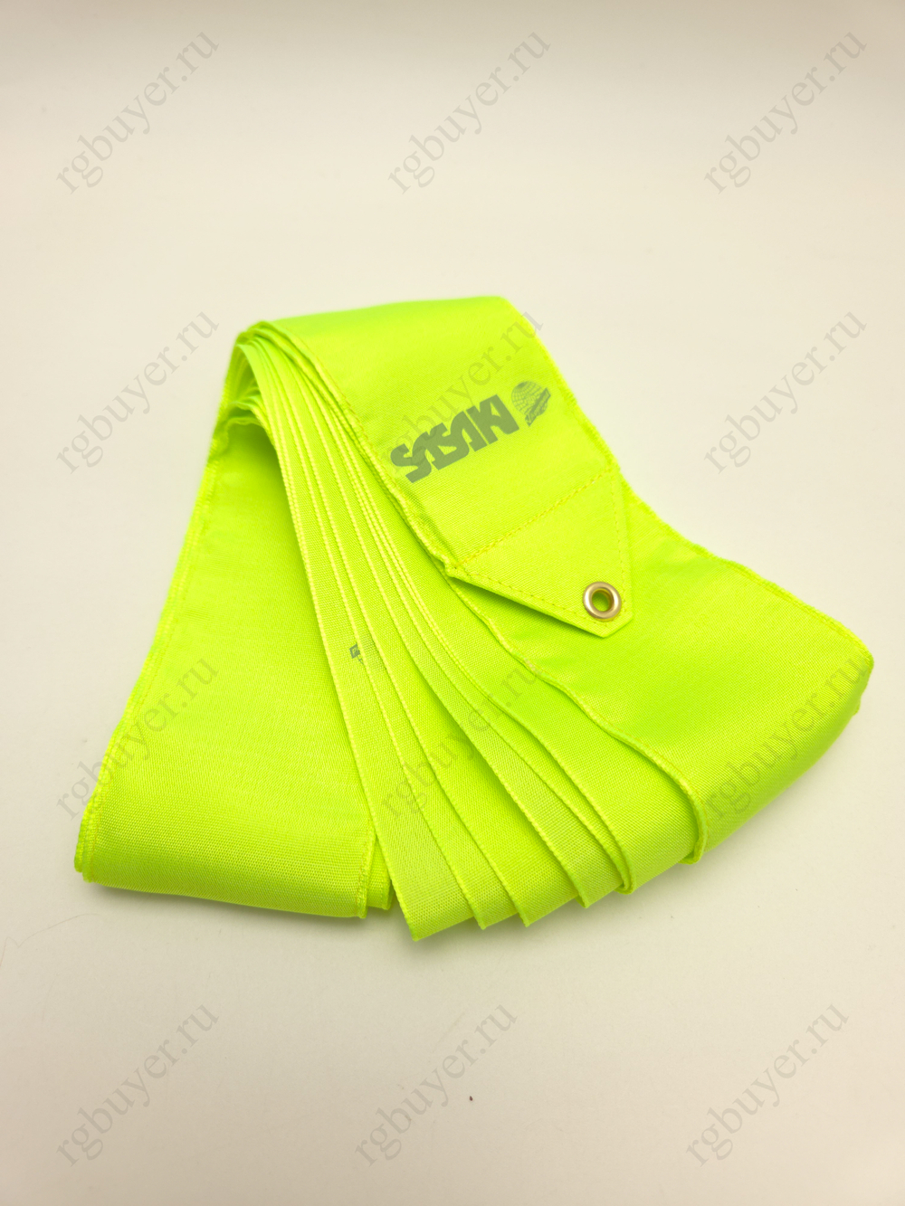 Лента Sasaki 5 м неоновая Флуоресцентный желтый KEY (FluoYellow)