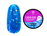 LOVELY Гель для наращивания и укрепления Lego Gel Mermaid Akvata, 15 гр