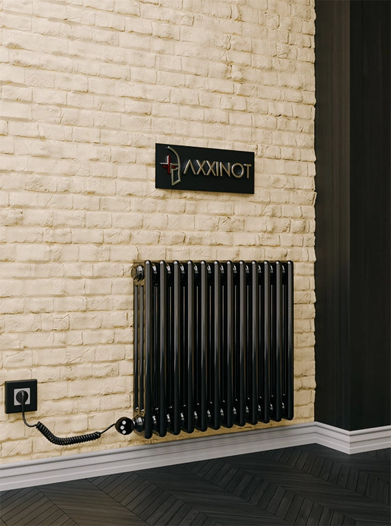 Axxinot Sentir Electric 3057 - электрический трехтрубный трубчатый радиатор высотой 570 мм