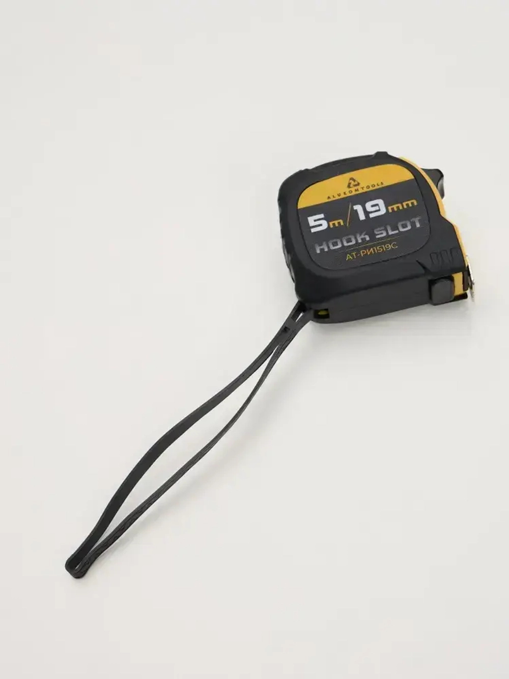 Рулетка строительная измерительная, 5 м х 19 мм, две кнопки фиксации