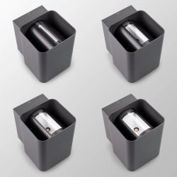 Светильник LGD-Wall-Vario-J2G-12W Warm White (Arlight, IP54 Металл, 3 года) 021933