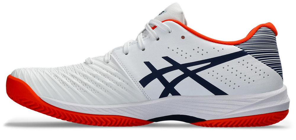 Мужские теннисные кроссовки Asics Solution Swift FF Clay - white/blue expanse