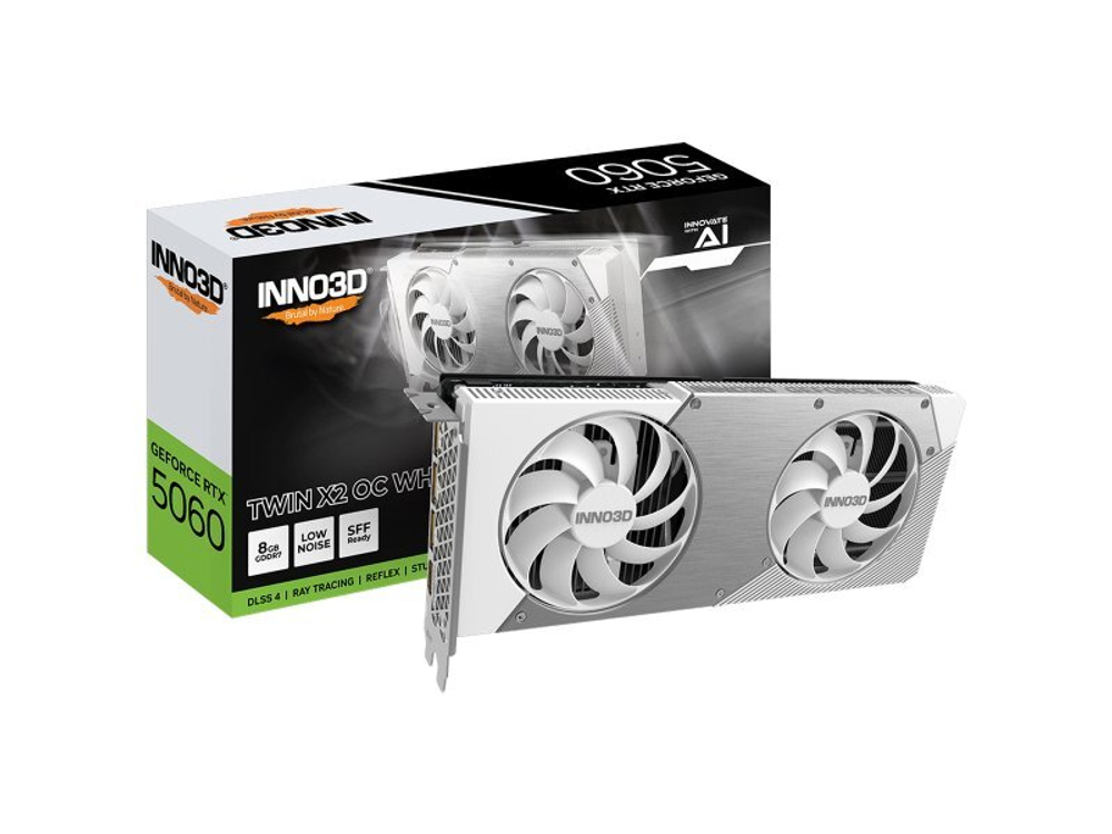 Видеокарта INNO3D Nvidia GeForce RTX 5060 TWIN X2 [N50602-08D7X-195070W]