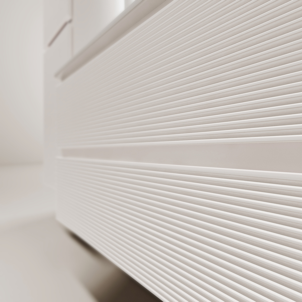 Тумба подвесная под раковину Sancos Folk, Bianco 995х445х500