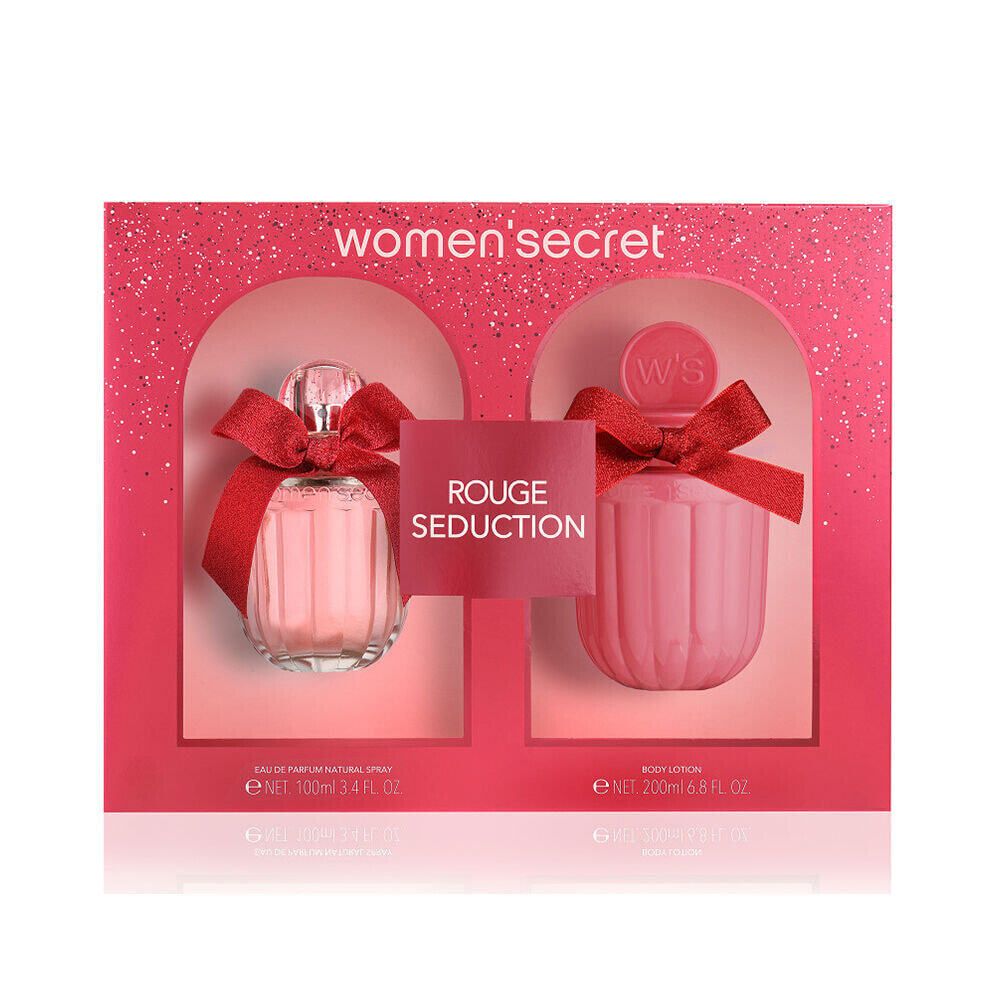 Набор из 2 предметов Women&#39;sSecret Rouge Seduction Eau de Parfum 100 мл и лосьон для тела 200 мл