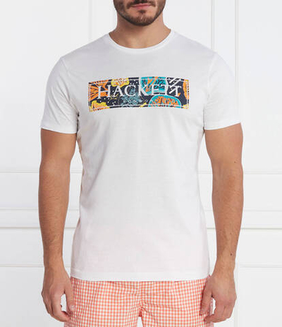 Футболка Hackett London - белый(HM500641)