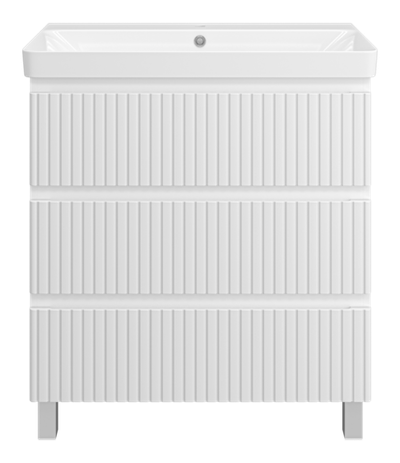 Тумба под раковину Brevita Victory 80 (белая)