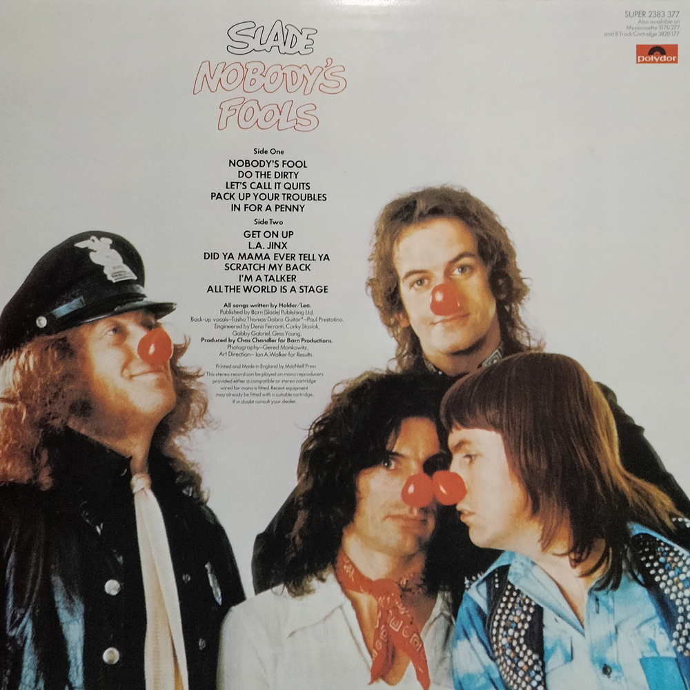 Slade / Nobody's Fools (LP)