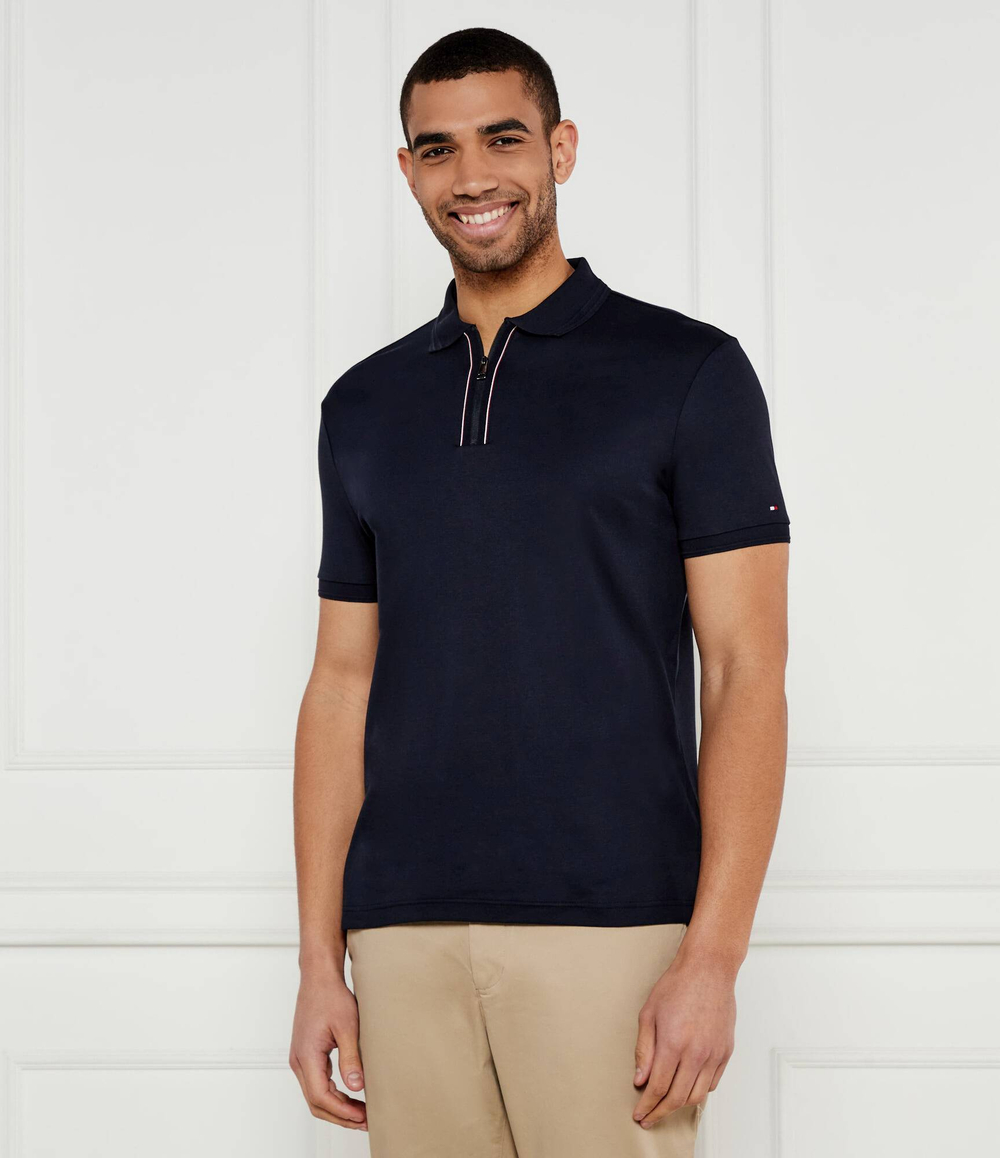 Поло Tommy Hilfiger - темно-синий(MW0MW38487)