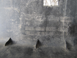 Решетка переднего бампера Kia Rio 4 (FB) 17-20 Б/У Оригинал 86561h0000