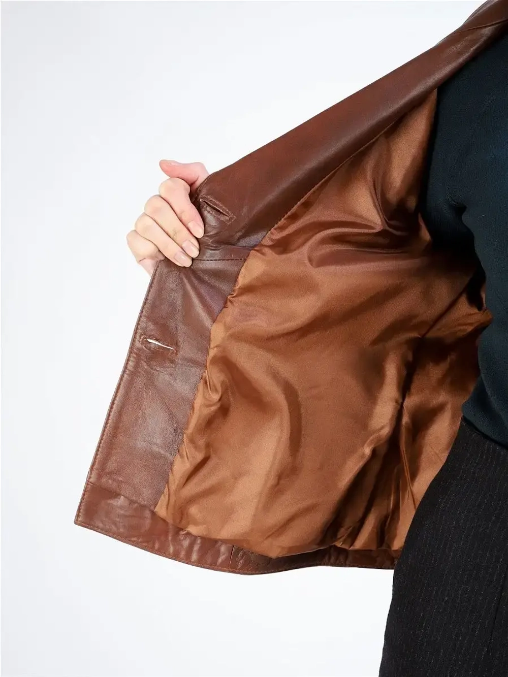 Куртка женская из натуральной кожи