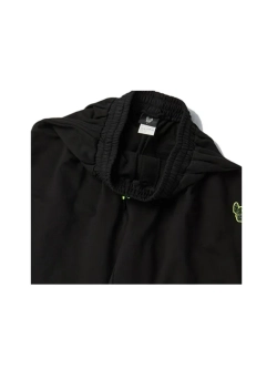 Шорты с высокий посадкой и неоновыми шнурками