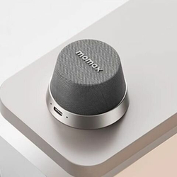 Беспроводная колонка с Magsefe Momax 1-Vibe Go Magnetic Wireless Speaker - Титан