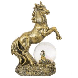 GAEM Фигурка декор в стекл шаре "Лошадь", L10 W5 H14 см, 2в.