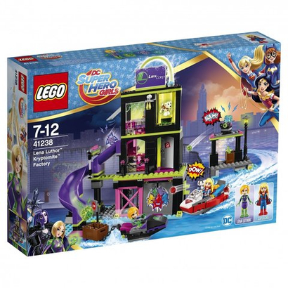 LEGO DC Super Hero Girls: Фабрика криптомитов Лены Лютор 41238