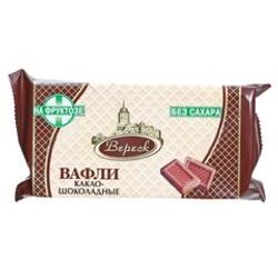 ВАФЛИ ВЕРЕСК 105 ГР КАКАО-ШОКОЛАДНЫЕ НА ФРУКТОЗЕ