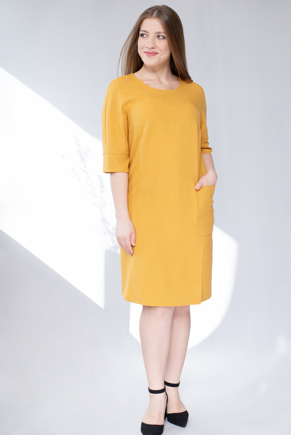 Платье женское 3588ЗП, мед #259Мед053588ЗП